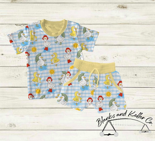 Boots and Quackers Day set